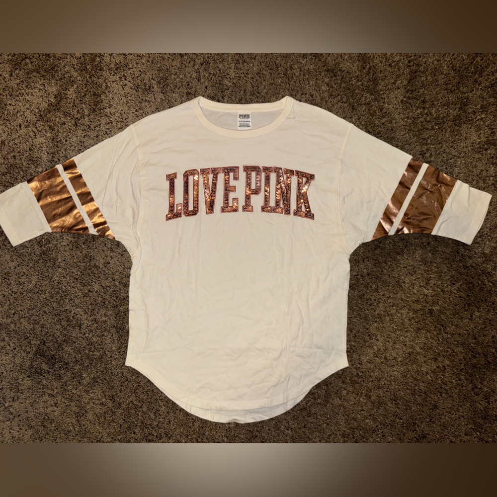 PINK Victoria's Secret half sleeve tee